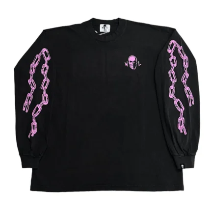 Warren Lotas Chainlink Reaper Short Sleeve Faded Black