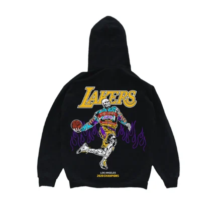 Warren Lotas SS18 Lakers Hoodie – Black