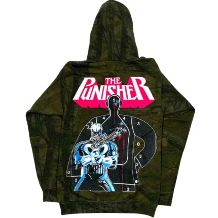 Warren Lotas The Punisher Hoodie Woodland – Camo